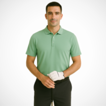UV Protection Golf Polos for Men & Women | Moisture-Wicking, Anti-Bacterial, Button Placket, Comfortable Fit, Perfect for Golf, Sports & Casual Wear, Multiple Colors
